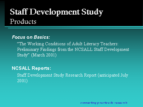 NCSALL PowerPoint Slideshow