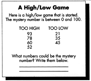 A High/Low Game